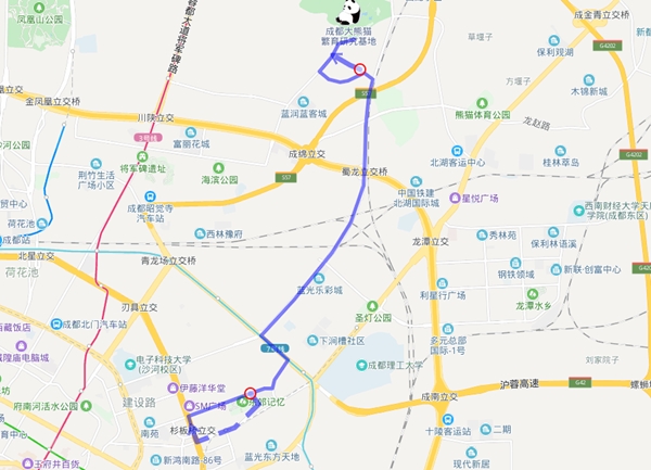 1月4日起,成都將新開熊貓基地地鐵7號線假日接駁專線;為方便學校