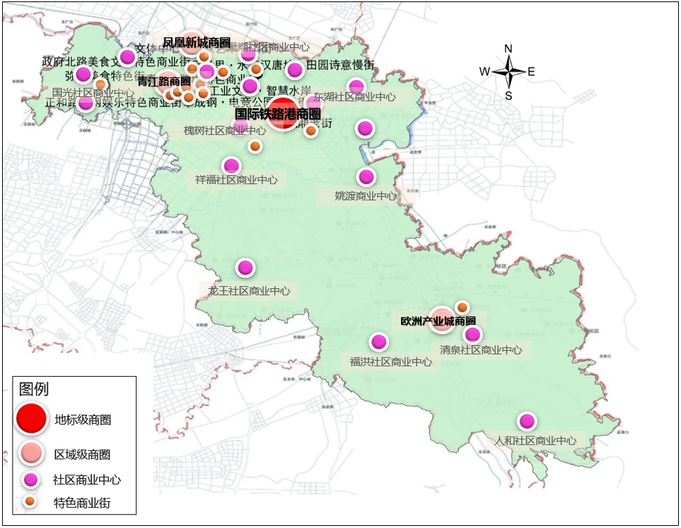 成都青白江出台商业网点空间布局规划2035年商品交易市场规模将达千亿